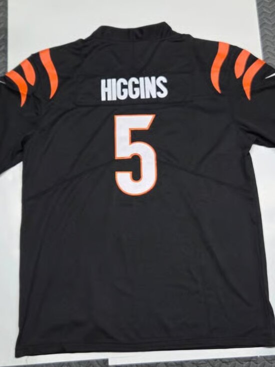 Other - Tee Higgins Black Vapor Limited Stitched Jersey